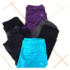 Workout pants/crops/shorts